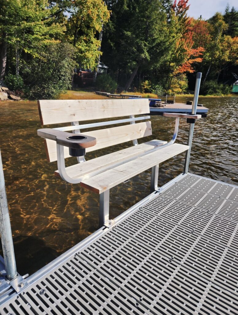 Bench Boat Dock Attachment Accessory
