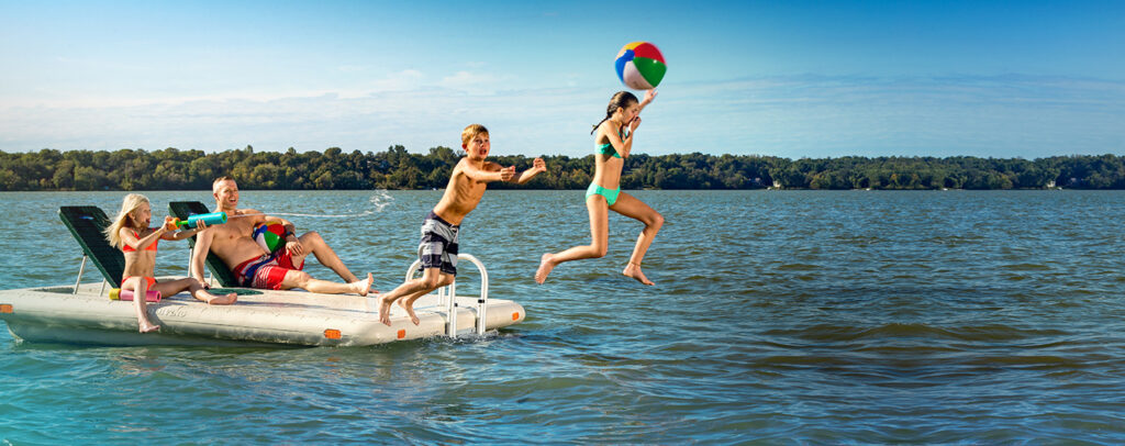 Wave Armor Otter Island Swim Raft